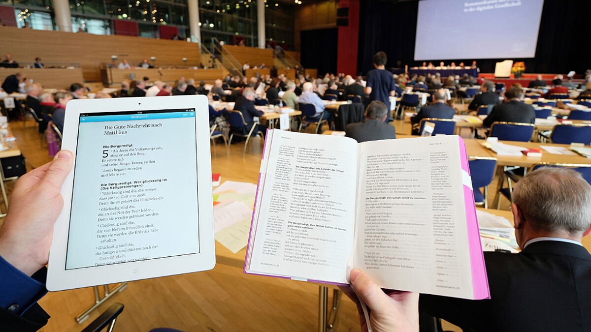 iPad und Bibel – das soll in Zukunft zusammengehören