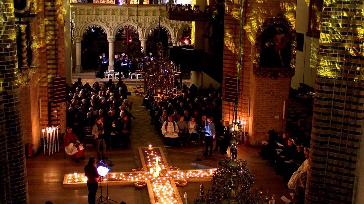 Auftakt zum ökumenischen Reformationsgedenken im St. Petri-Dom in Schleswig mit Bischof Gothart Magaard und Erzbischof Dr. Stefan Heße