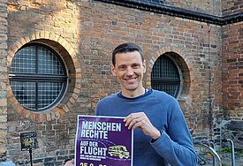 Lars Müller, Flüchtlingsbeauftragter im Kirchenkreis Mecklenburg 