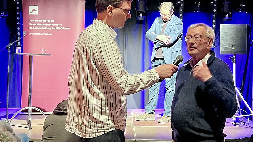 Klaus Bürger erzählt von seiner Zeit bei der Greifswalder Evangelischen Studentengemeinde