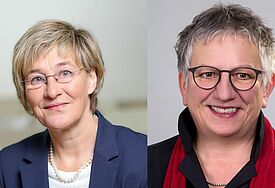Katrin Hansen (l.) und Annegret Wegner-Braun 