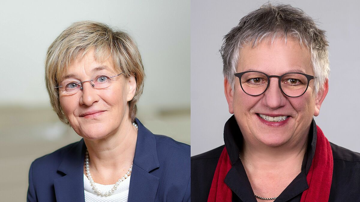 Die Kandidatinnen für das pröpstliche Amt im Kirchenkreis Nordfriesland: Katrin Hansen (l.) und Annegret Wegner-Braun.
