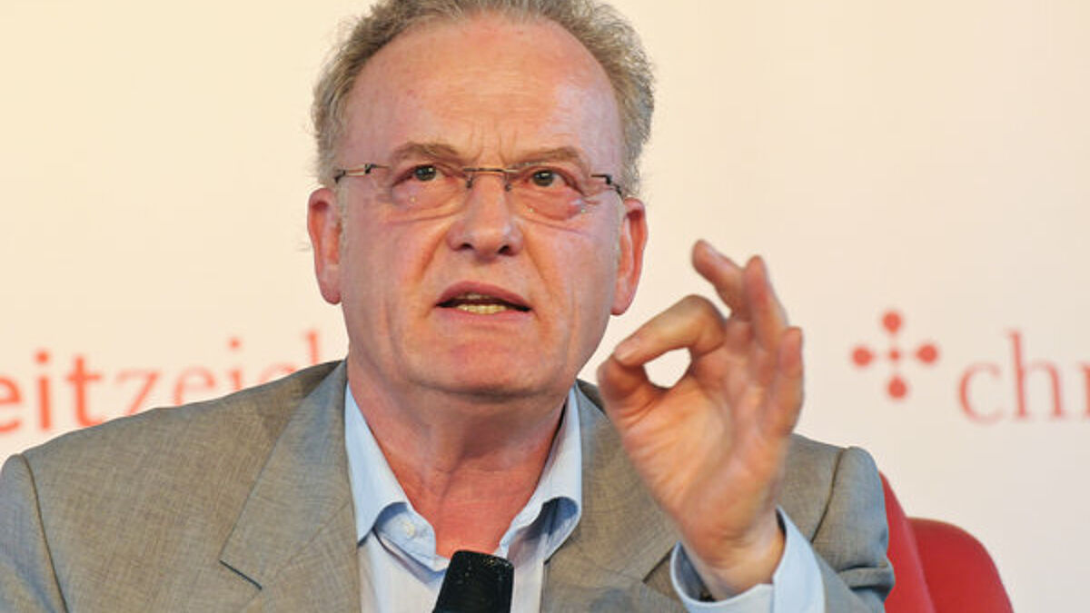 Der Wittenberger Theologe Friedrich Schorlemmer (epd-Archiv 2011).