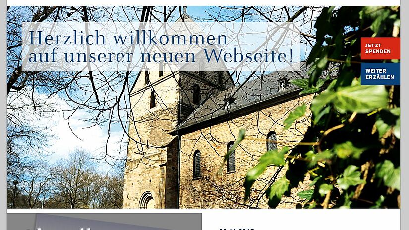 Die neue Website der Stiftung KiBa