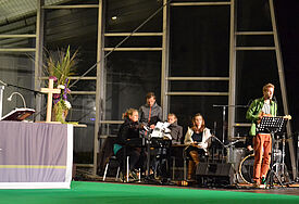 Open-Air-Gottesdienst im Brügmanngarten in Travemünde