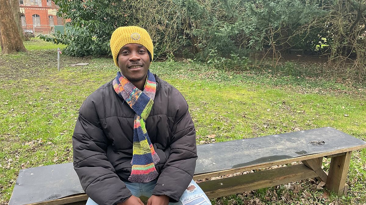 Im Rahmen seines Freiwilligen Ökologischen Jahres in Kiel hat Justice aus Ghana sein Engagement für den Umweltschutz entdeckt. Mittlerweile macht er eine Ausbildung in Deutschland.