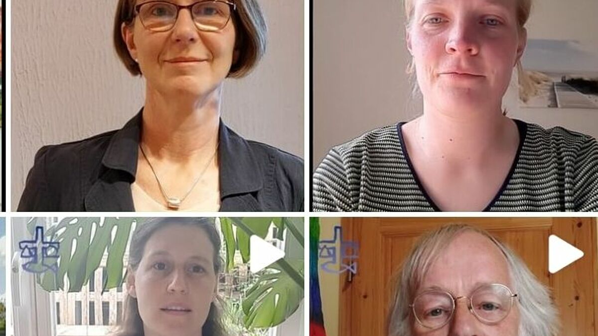 Der Screenshot zeigt die jüngsten sechs Videos auf dem Instagram-Account des Kirchenkreises Rendsburg-Eckernförde. Gestaltet werden sie von verschiedenen Theologinnen und Theologen sowie Diakonen und Diakoninnen. 